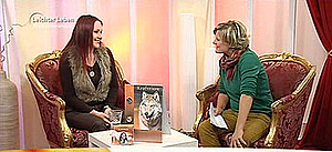 Nadja Berger mit dem Thema Krafttiere im TV bei Leichter Leben (10 2012)