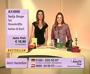 Hellseherin Nadja Berger im Astro TV Shop
