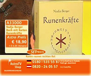 Dieses Set von Nadja Berger enthält Beschreibungen, Übungen und Deutungswege für die Runen des Altgermanischen Runenalphabets
